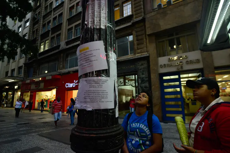 Desemprego: criação de vagas é desafio para a recuperação da economia brasileira (Cris Faga/Getty Images)