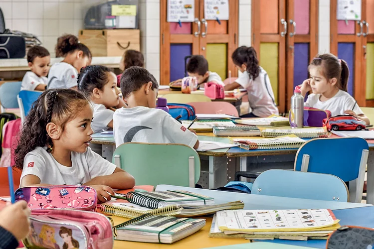 Mudanças em curso na educação, aceleradas pela pandemia, vão perdurar (Germano Lüders/Exame)