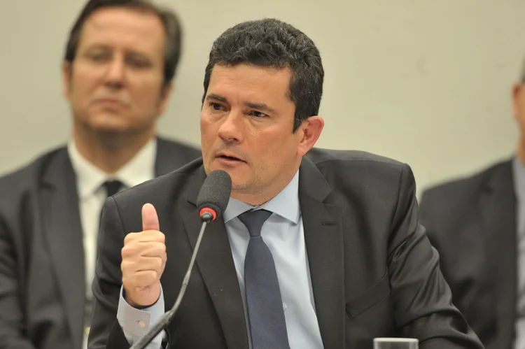 Sergio Moro: em conversa com empresários, o ex-juiz pediu apoio ao atual governo (Fabio Rodrigues Pozzebom/Agência Brasil)
