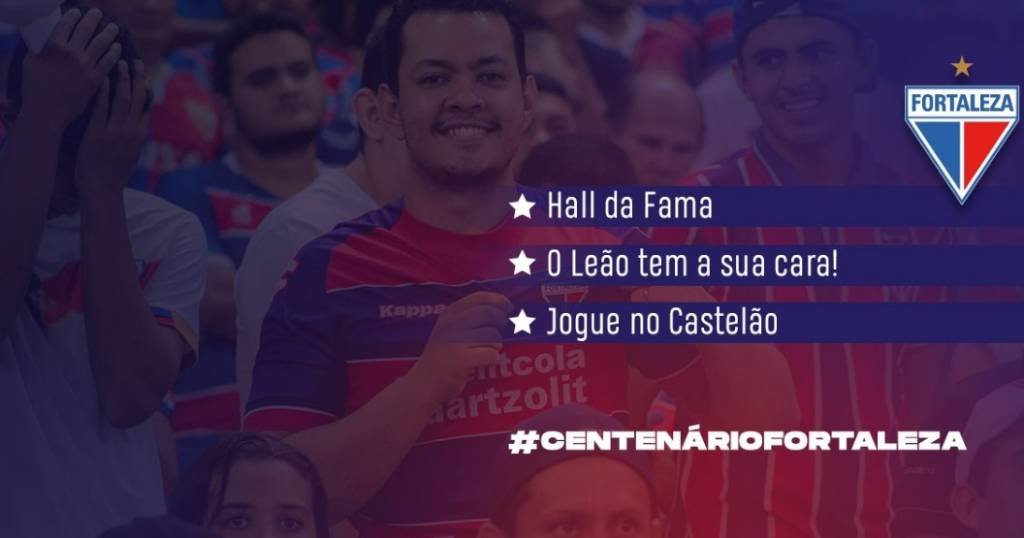 Com “Hall da Fama” e torcida na camisa, Fortaleza se aproxima dos fãs