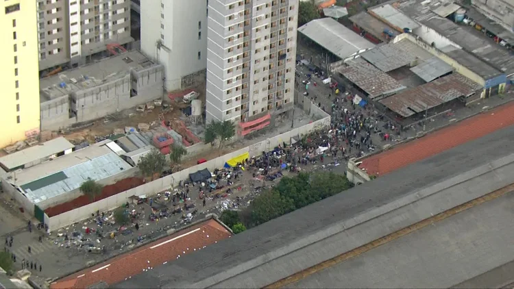 Cracolândia: Cerca de 4,8 mil imóveis devem ser beneficiados, alguns deles com desconto parcial do imposto (TV Globo/Reprodução)