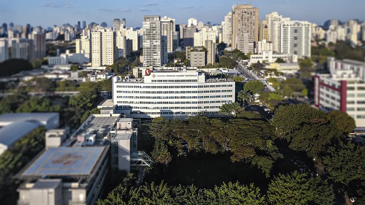 Hospital Edmundo Vasconcelos, em São Paulo: décadas de discussão sobre o terreno cedido pela prefeitura   (Eduardo Frazão/Exame)