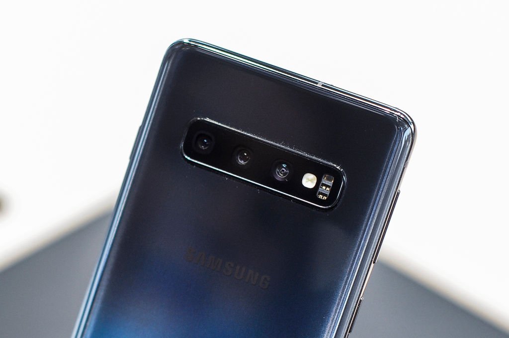 Galaxy S10 5G: aparelho da Samsung, que não é vendido no Brasil, tem a melhor câmera do mercado (NurPhoto/Getty Images)