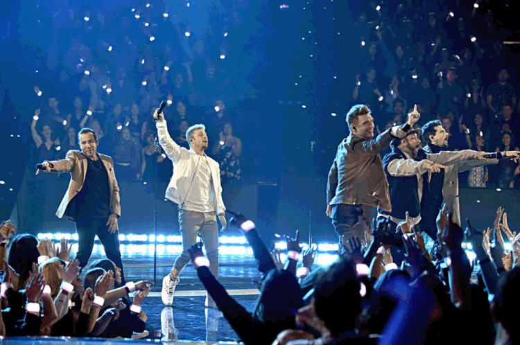 Backstreet Boys: Esta será a 6ª vez que os Backstreet Boys vêm como grupo ao país para cantar (Jeff Kravitz/Getty Images)