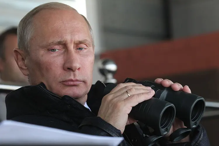 Vladimir Putin: no ano passado, presidente causou sensação ao apresentar nova geração de mísseis "invencíveis", "indetectáveis" e "hiperssônicos" (Sasha Mordovets/Getty Images)