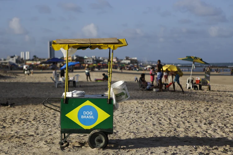 Trabalho informal: o Brasil tem hoje 38,8 milhões de trabalhadores na informalidade, um número recorde, equivalente a 41,4% da força de trabalho (Diego Herculano/NurPhoto/Getty Images)