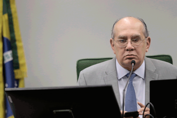 Gilmar Mendes: ministro diz não ver nada de errado com projeto sobre abuso de autoridade (STF/Divulgação)