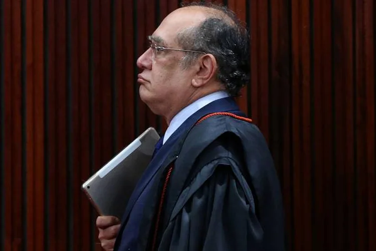 Gilmar Mendes: segundo diálogos publicados pelo jornal El País, com o The Intercept, Dallagnol fechou o cerco contra o ministro do STF (Adriano Machado/Reuters)