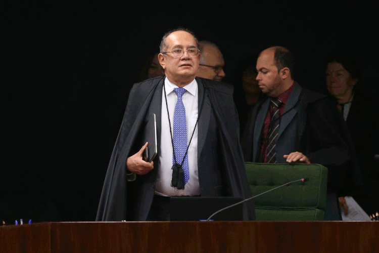 Gilmar Mendes: ministro enviará pedidos de Lula à presidênica do STF (Valter Campanato/Agência Brasil)