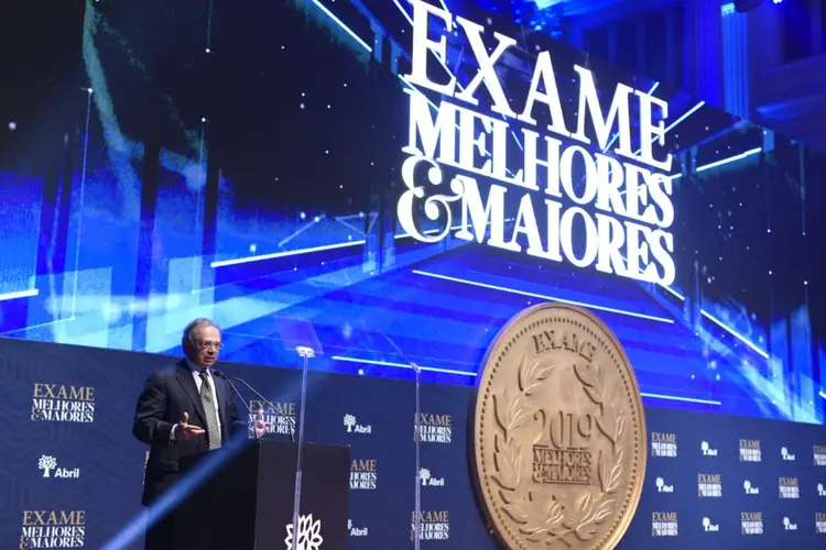 Paulo Guedes, ministro da Economia, discurso no melhores e Maiores 2019 (Flavio Santana/Exame)
