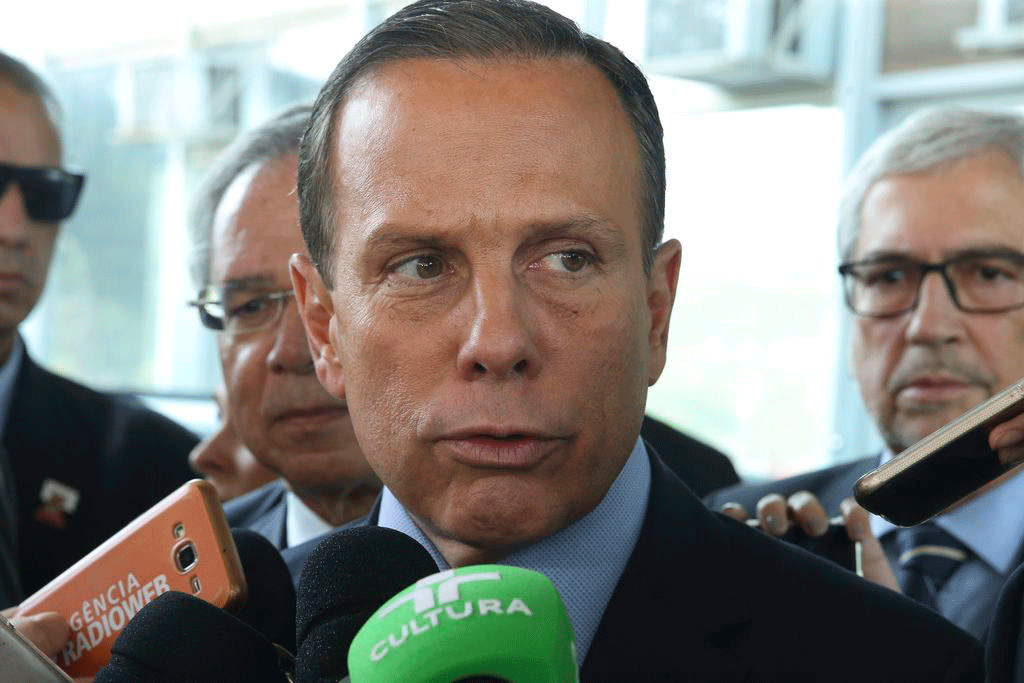 História não se apaga com declarações, diz Doria sobre Bolsonaro