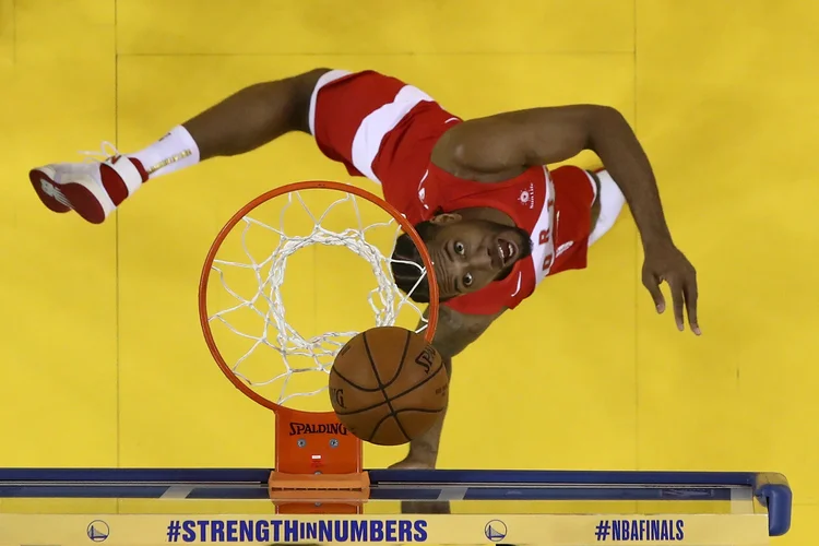 Kawhi Leonard  do Toronto Raptors: time venceu a final da NBA  (Lachlan Cunningham/Getty Images)