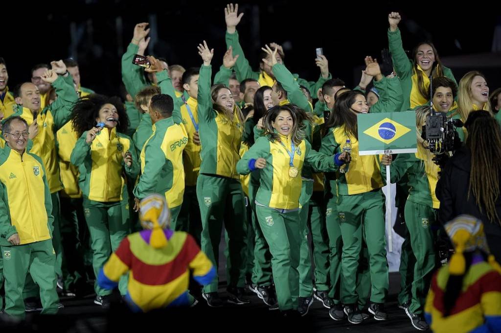 FESTA DE ENCERRAMENTO DO PAN: delegação brasileira bateu recorde de medalhes e fechou na segunda colocação pela primeira vez desde 1963 / Alexandre Loureiro/ COB (Alexandre Loureiro/COB/Divulgação)