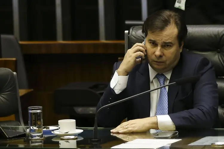 Rodrigo Maia: presidente da Câmara afirmou que MP será apresentada aos líderes partidários (José Cruz/Agência Brasil)