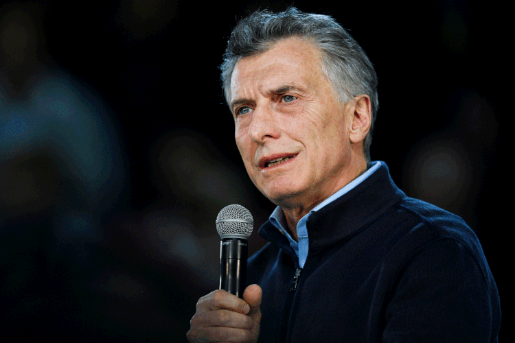 Mauricio Macri: presidente quer visitar 30 cidades (Ignacio Izaguirre/Reuters)