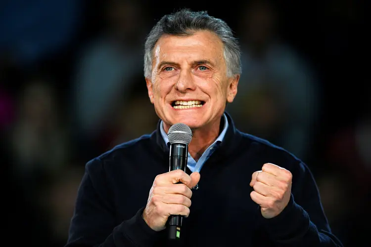 Mauricio Macri: é a segunda vez que o presidente historicamente liberal lança medidas vistas como populistas (Ignacio Izaguirre/Reuters)