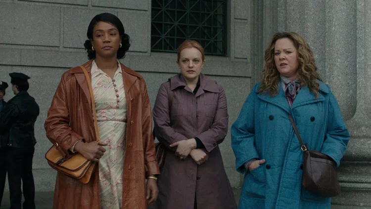 Rainhas do Crime: filme com Tiffany Haddish, Elisabeth Moss e Melissa McCarthy (Reprodução/Divulgação)