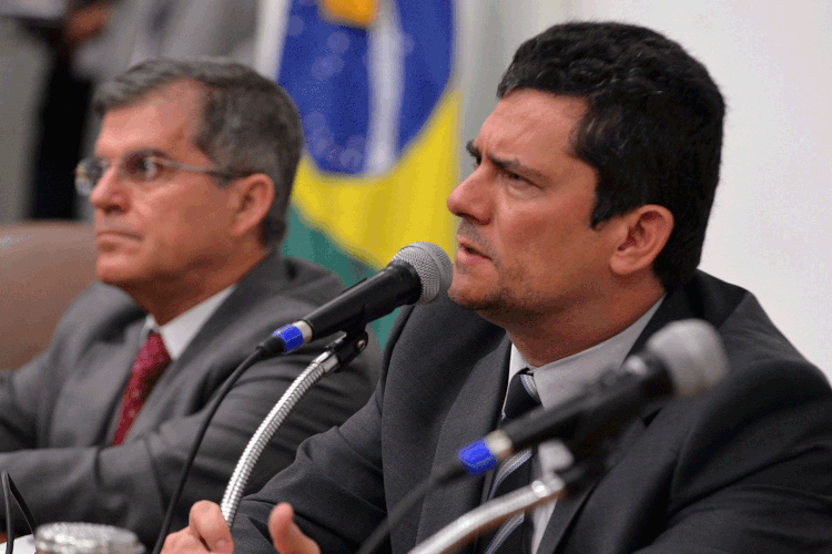 Sergio Moro: ideia dos deputados é "descontaminar" juízes para o julgamento (Isaac Amorim/MJSP/Flickr)