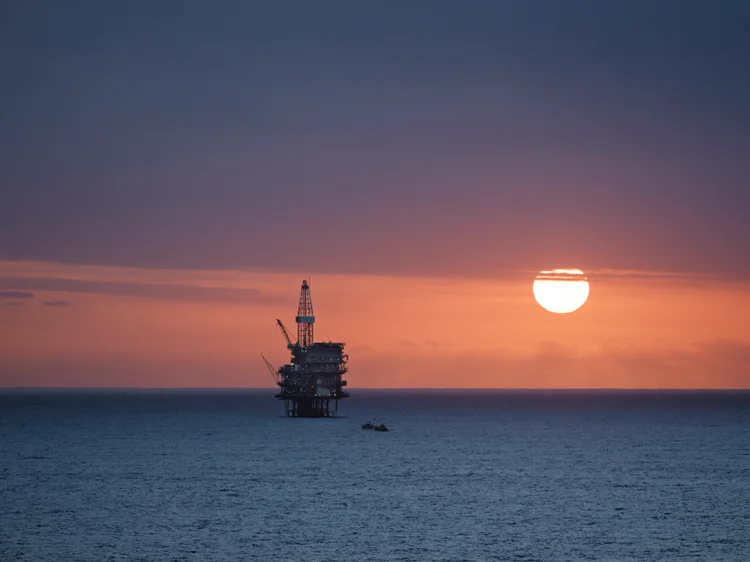 Plataforma no campo de Peregrino, na Bacia de Campos, Rio de Janeiro (Equinor/Divulgação)