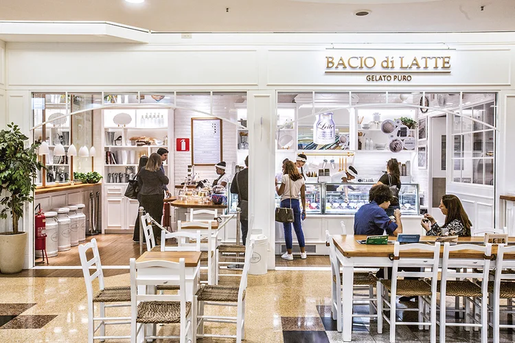 Bacio di Latte: as vendas devem crescer 30% neste ano (Victor Schwaner/Exame)