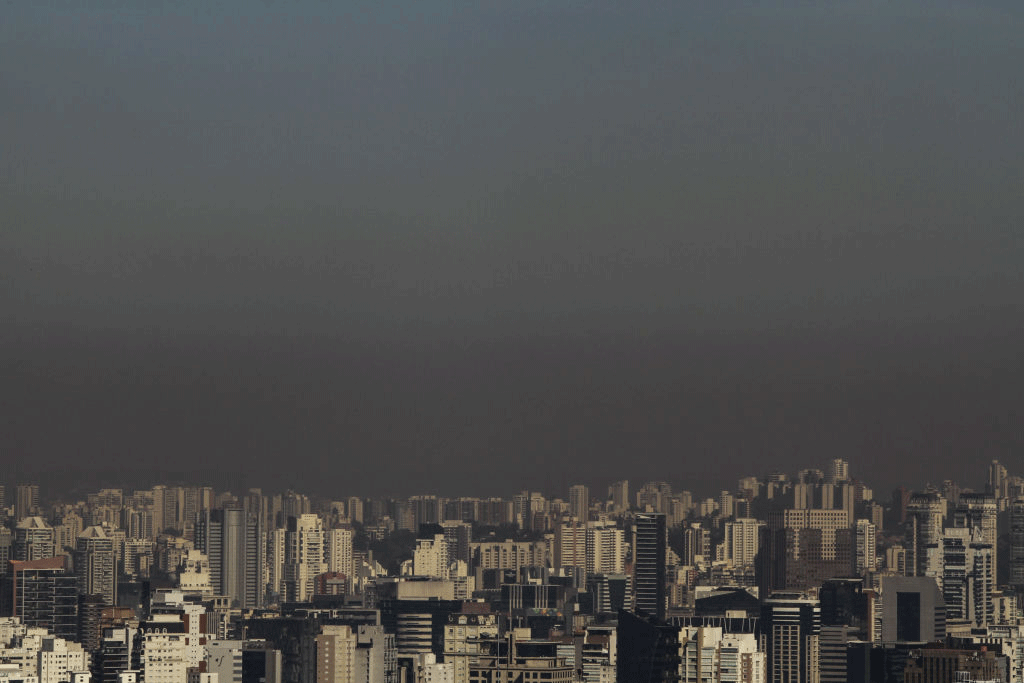 Rota da fumaça: análise revela como queimada "alcançou" São Paulo