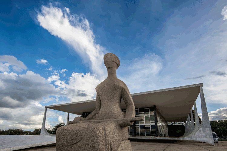 STF: manifestantes protestam contra decisão do Supremo (Dorivan Marinho/SCO/STF/Divulgação)