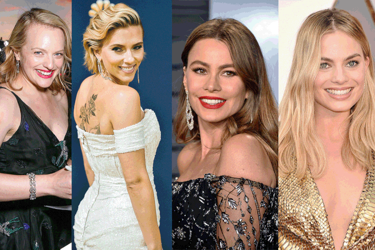 Atrizes: Forbes divulgou a lista das atrizes mais bem pagas (Montagem/Exame)
