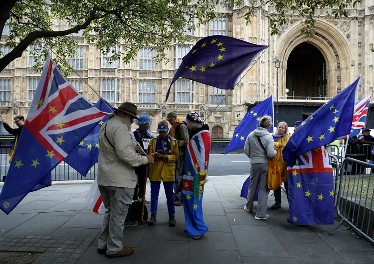 Brexit: Boris Johnson disse nesta segunda (9) que quer um acordo sobre o Brexit em 18 de outubro (Peter Nicholls/Reuters)