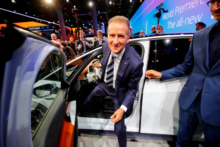 Herbert Diess: presidente da Vokswagen  (Wolfgang Rattay/Reuters)