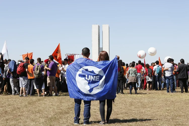 ESTUDANTES DA UNE: manifestação contra Bolsonaro está sendo marcada para este sábado (UNE/Creative Commons)