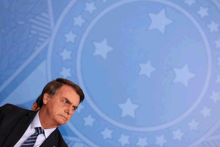 Jair Bolsonaro: na comparação com o levantamento anterior em julho, a aprovação diminuiu de 33% para 29% (Marcos Corrêa/PR/Reprodução)