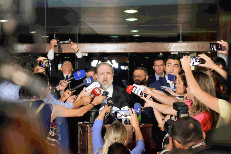 Aras: a iniciativa motivou elogios do coordenador da força-tarefa da Lava Jato no Paraná, o procurador Deltan Dallagnol (Marcos Brandão/Agência Senado)