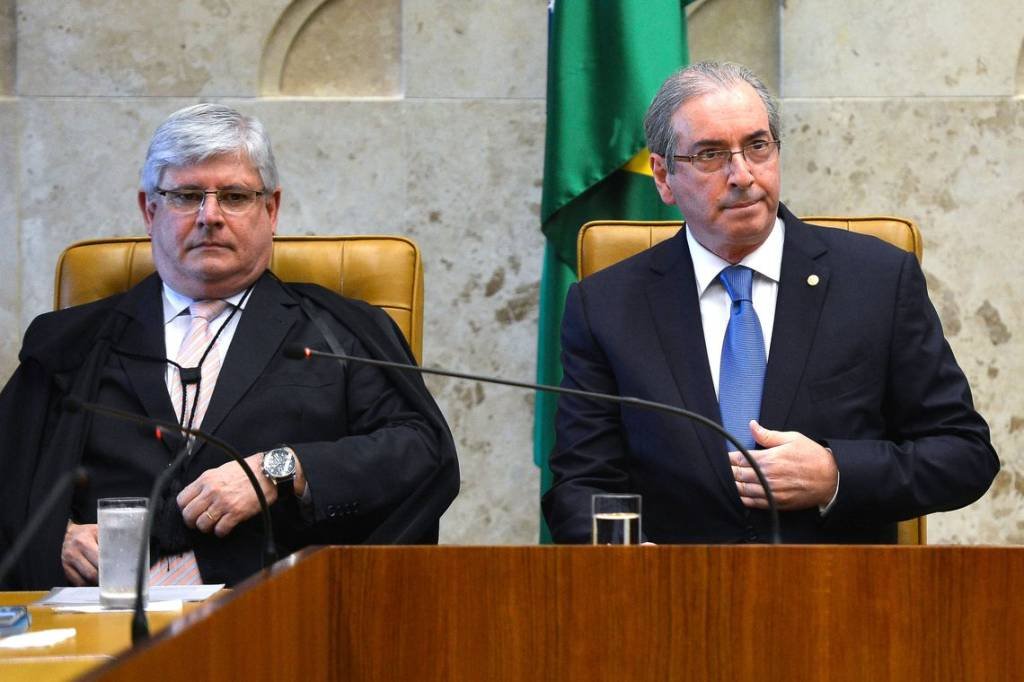 Janot é psicopata e homicida, diz Eduardo Cunha