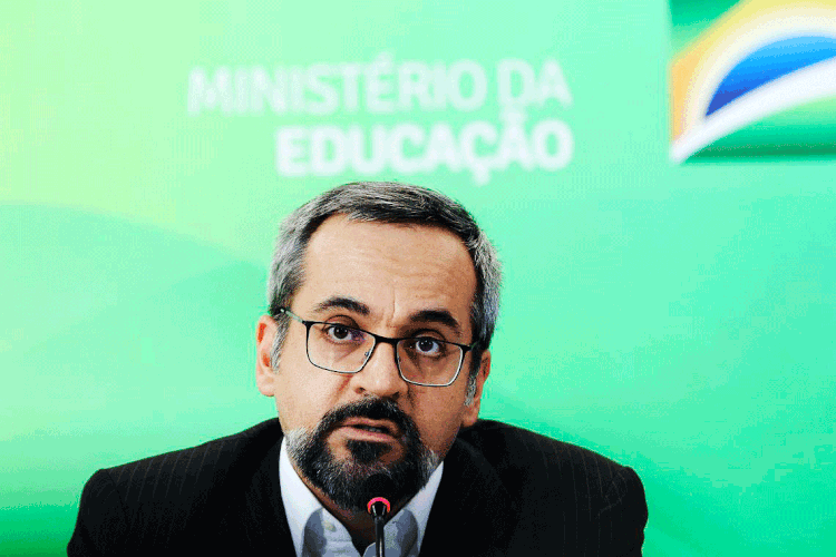 Abraham Weintraub: ministro acrescentou que o interesse do MEC é "simplesmente selecionar as melhores pessoas" (Fabio Rodrigues Pozzebom/Agência Brasil)