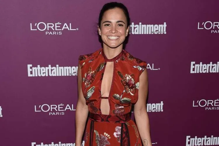 Alice Braga: atriz é confirmada no elenco do filme Esquadrão Suicida (CHRIS DELMAS/AFP)