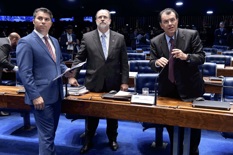 Augusto Aras: subprocurador passou por sabatina no Senado nesta quarta-feira (Waldemir Barreto/Agência Senado)