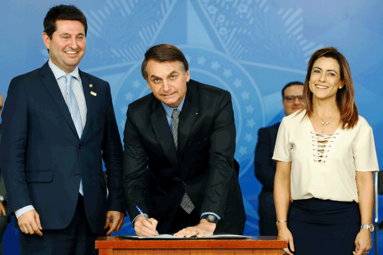 Bolsonaro: presidente afirmou que vê grupos de esquerda "potencializando a questão de direitos" (Alan Santos/PR/Flickr)