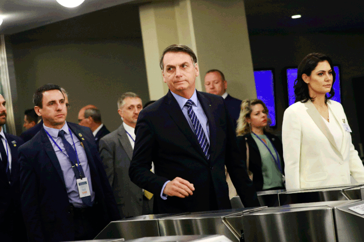 Jair Bolsonaro na ONU (Yana Paskova/Reuters)