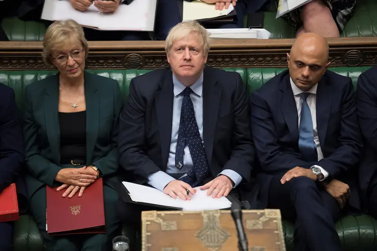 Boris Johnson:  suspensão parlamento é uma tradição no Reino Unido e funciona como um recesso forçado que precede o discurso anual da rainha (Andrew Testa/The New York Times)