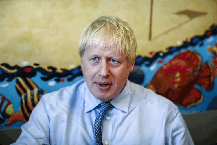 Boris Johnson: primeiro-ministro vem dizendo que vai renegociar o acordo de Brexit (Simon Dawson/Bloomberg)