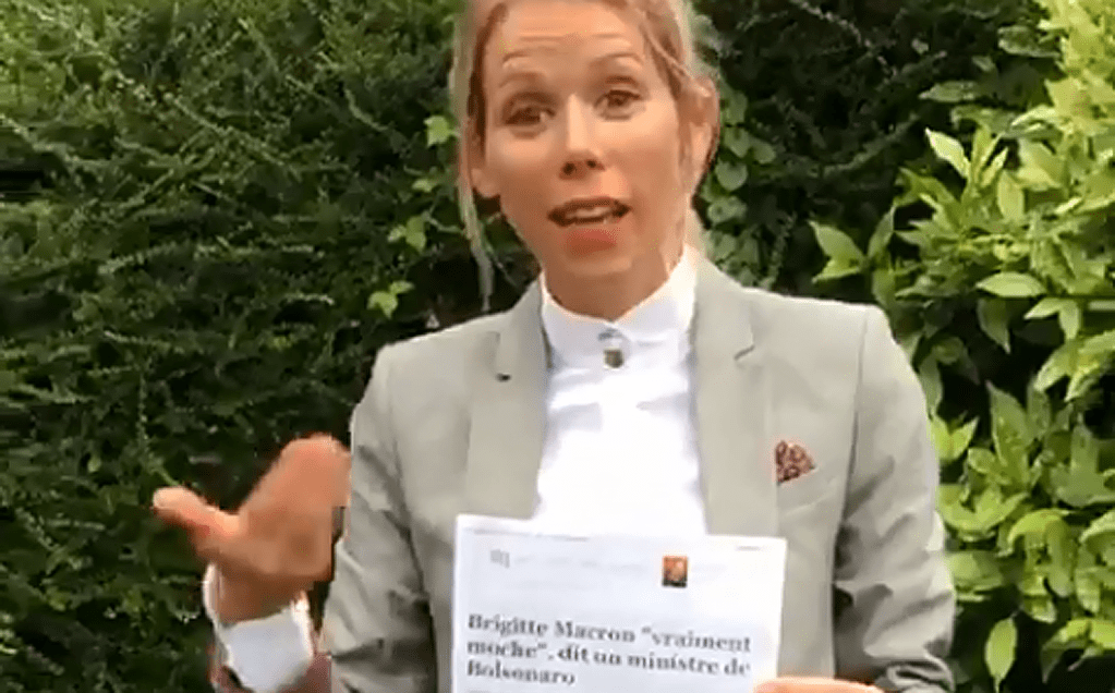 Filha de Brigitte Macron defende mãe de ataques de Bolsonaro e Guedes