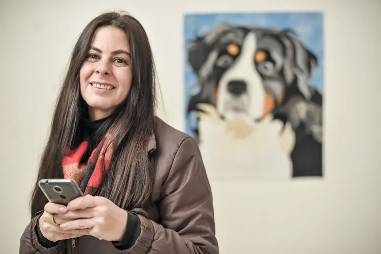 Carolina Cunha, empreendedora e proprietária do Cães e Etc.: (Divulgação/Jornal de Negócios do Sebrae/SP)