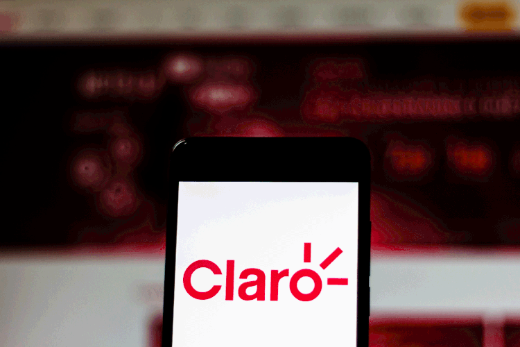 Claro: operadora de telefonia divulgou o balanço do primeiro trimestre nesta quarta-feira (Rafael Henrique/Getty Images)