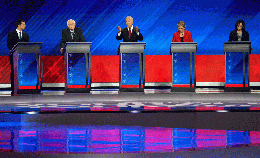 Com seis candidatos, Partido Democrata tem debate decisivo