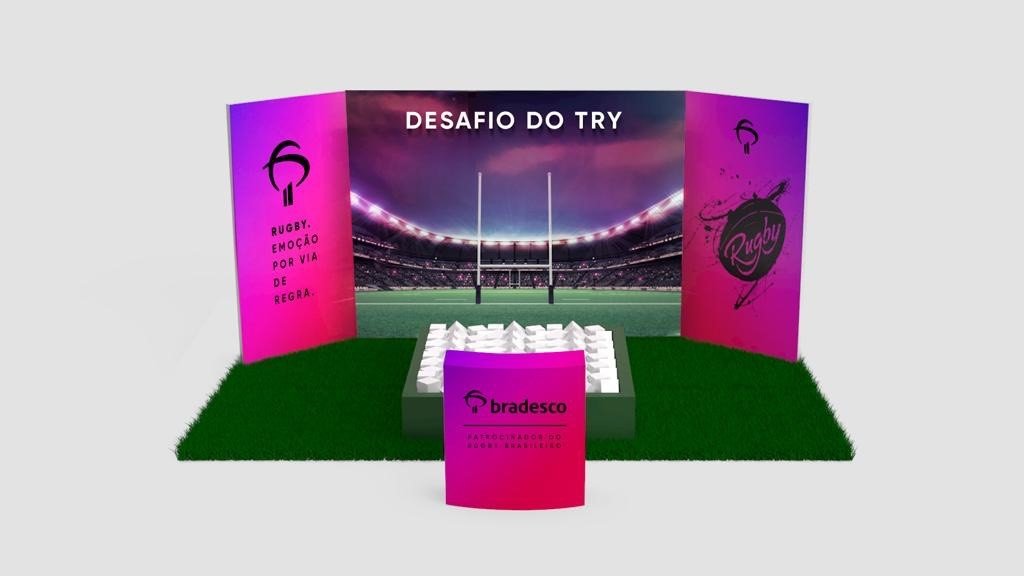 Com Desafio do Try, Bradesco ativa Rugby Games