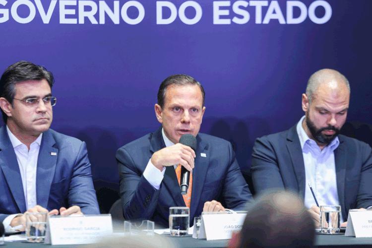 Doria: governador de São Paulo respondeu declarações de Bolsonaro (Governo do Estado de São Paulo/Flickr)
