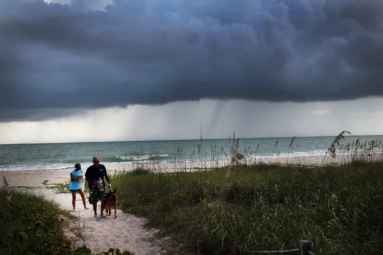 Tempestade na Flórida (Scott Olson/Getty Images)