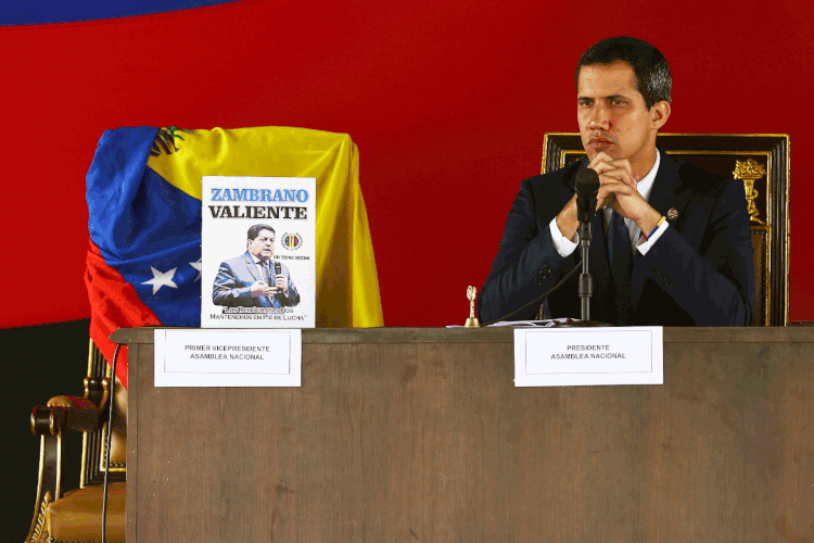 Edgar Zambrano: vice-presidente do Parlamento é libertado após acordo na Venezuela (Pedro Mattey/Getty Images)