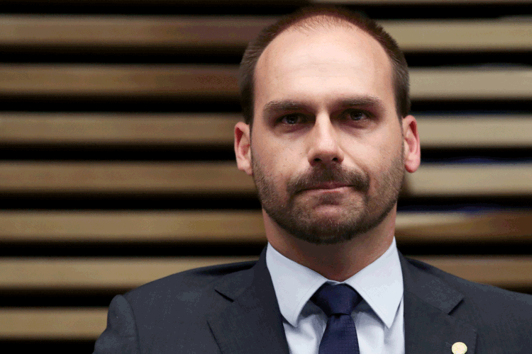 Eduardo Bolsonaro: deputado federal será indicado ao cargo de embaixador do Brasil nos EUA (Amanda Perobelli/Reuters)