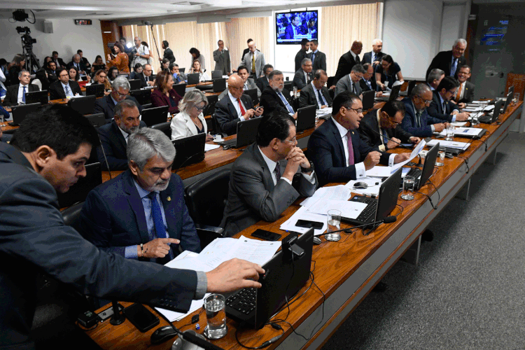 Senado: reforma da Previdência é debatida na CCJ (Marcos Oliveria/Agência Senado)